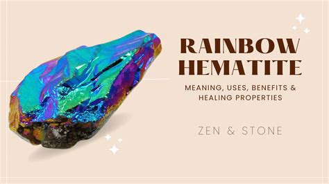 Rainbow Hematite Meaning Uses Benefits Healing Properties