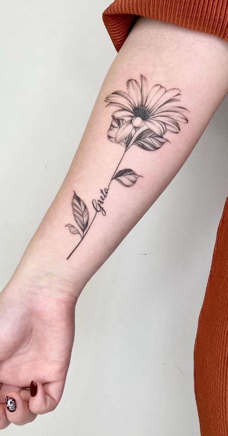 50 Meaningful Aster Tattoos, Designs & Ideas - Tattoo Me Now