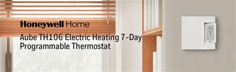 Honeywell Home Aube Th106 Electric Heating 7 Day Programmable