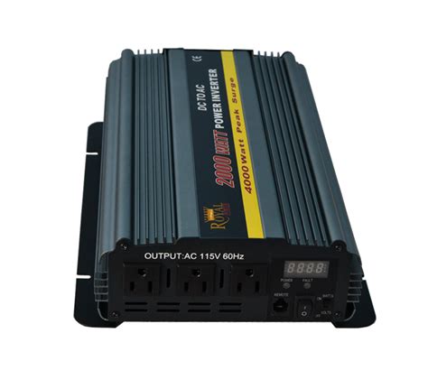 Power Inverter Reviews: 2000 watts Royal Power inverter PI2000