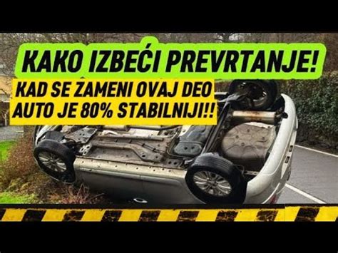 Kako Poboljsati Stabilnost Auta Za 80 Nema Vise Ljuljanja I Zanosenja