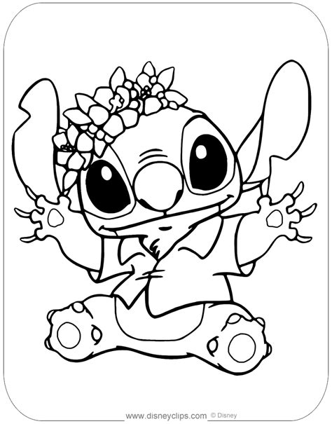 Lilo and Stitch Coloring Pages | Disneyclips.com