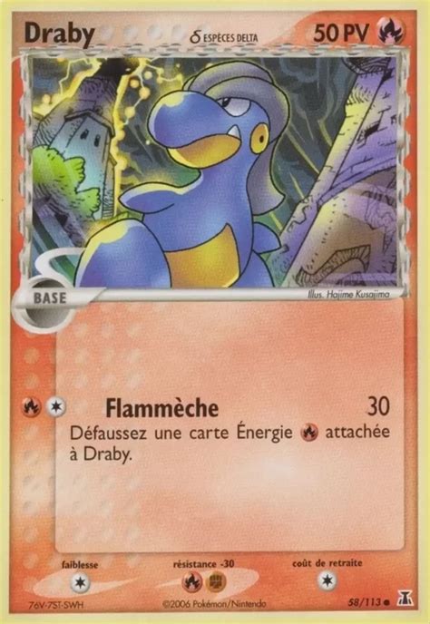 Draby Ex Esp Ces Delta Carte Pokemon