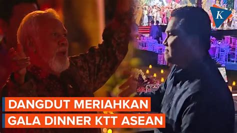 Dangdutan Di Gala Dinner KTT ASEAN Yang Bikin Xanana Erick Thohir Dan