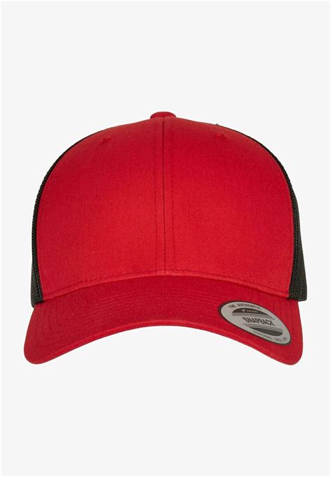 Flexfit Trucker Retro Trucker 2 Tone Cap Red Blackmehrfarbig