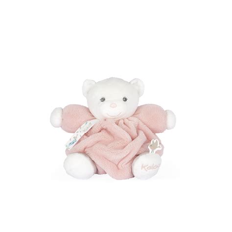 Doudou Ours Rose Peluche Ours Moelleuse Kaloo