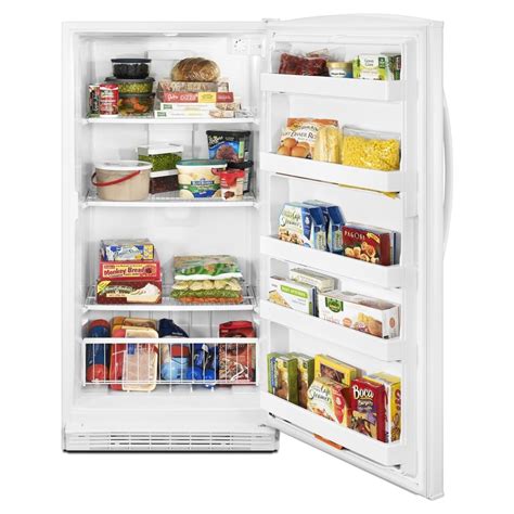 Whirlpool 15.8-cu ft Upright Freezer (White) ENERGY STAR at Lowes.com