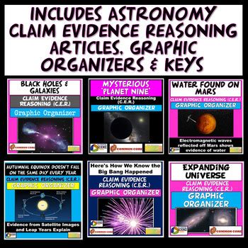 NGSS Astronomy Unit Bundle PowerPoint Labs Guided Notes Activities