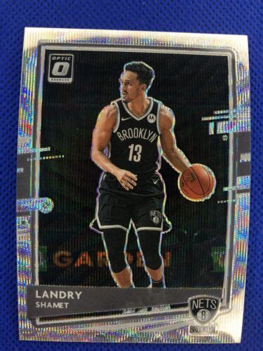 2020 21 133 Landry Shamet Panini Donruss Optic Basketball Silver Wave