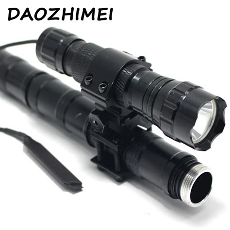 5000 Lumens High Power Hunting Rifle Lighting Torch Tactical Flashlight