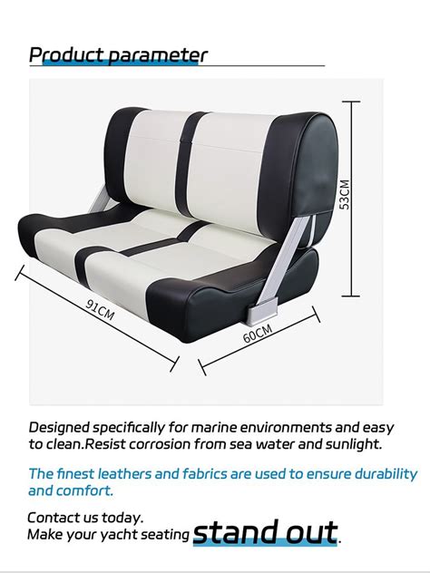 China Customized Deluxe High Back Boat Seat Manufacturers Suppliers Factory Van Seat