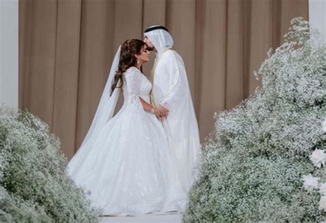 Sheikha Mahra shares wedding photos with husband Sheikh Mana – Emirates ...