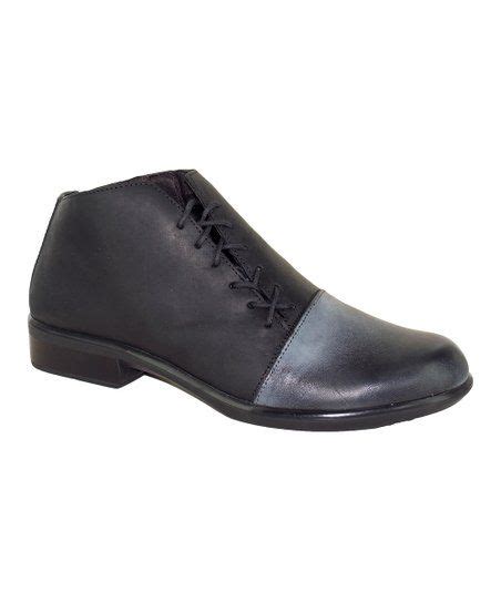 Naot Ash And Brushed Black Camden Asymmetric Leather Boot Women Leather Boots Women Leather