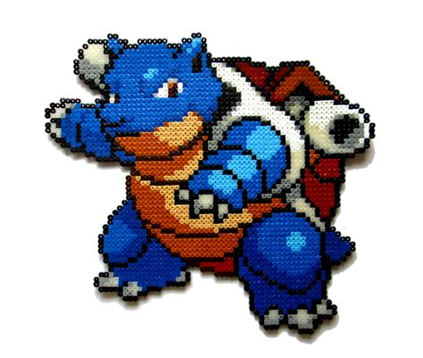 009 Blastoise By Coccineus On DeviantArt Perles Hama Motifs