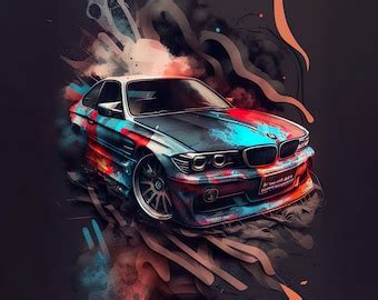 Skyline Inspired Digital Art Digital Car Print Car Poster Nissan