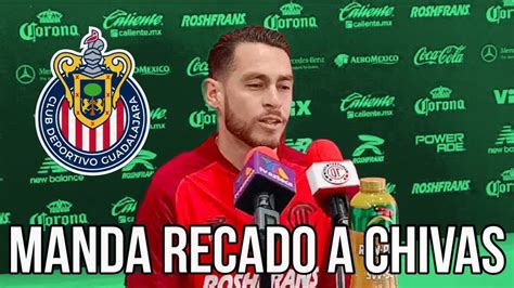 Noticias Chivas Canelo Angulo Manda Mensaje A Chivas Chivas Hoy