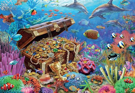 Underwater Treasure Jigsaw Puzzle Puzzlewarehouse