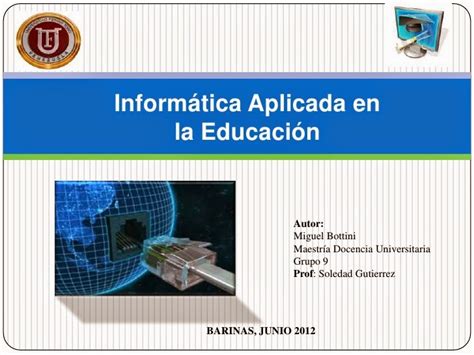 IMFORMATICA APLICADA A LA EDUCACION INFORMÁTICA APLICADA A LA