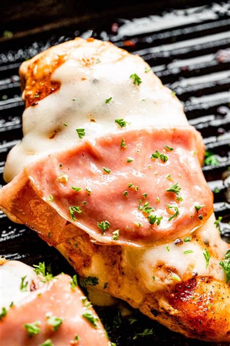 How To Make Grilled Chicken Cordon Bleu Quick And Easy Dinner Idea