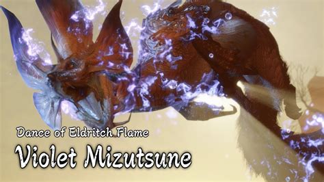 MH Rise Sunbreak MR 6 A Mysterious Pale Flame Surf Violet Mizutsune