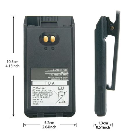 Icom Bp Battery Mah For Radio Ic F Ic F Ic F D Ic