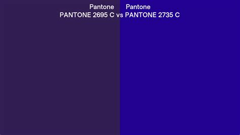 Pantone C Vs Pantone C Side By Side Comparison