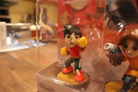 Photos of the Mii Fighters amiibo 3-pack