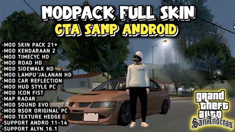 MODPACK STYLE PC V2 FULL SKIN KECE TERBARU SUPPORT SAMP ANDROID 11 14