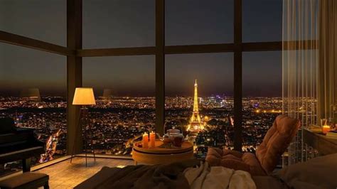 Pin On Yiak Amlar Cozy Bedroom Paris Penthouse Apartment