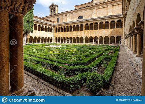 The Cloister of Santo Domingo De Silos Abbey at Burgos, Spain Editorial ...
