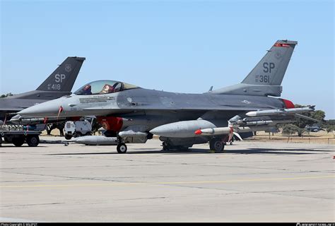 91 0361 United States Air Force General Dynamics F 16cj Fighting Falcon Photo By Milspot Id