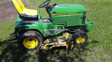 The John Deere 445 And 60 Inch Mower Youtube