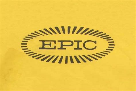 Vintage Epic Records Logo Design