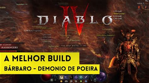 Dem Nio De Poeira Dust Devil A Melhor Build De Barbaro Diablo