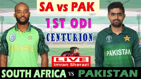 Live Sa Vs Pak 1st Odi South Africa Vs Pakistan 1st Odi Live