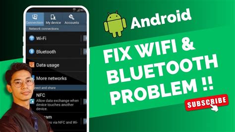 How To Fix Wifi And Bluetooth Not Turning On Android Youtube