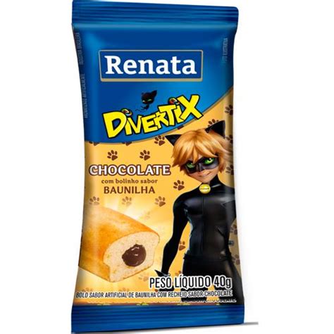 Bolinho De Baunilha Recheio De Chocolate Divertix Renata G Sonda