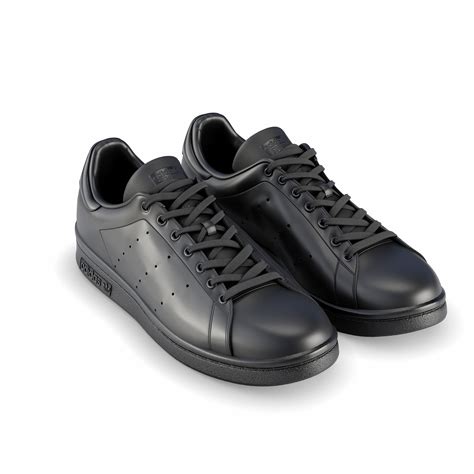 adidas stan smith black 3D model | CGTrader