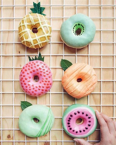 Fruit Donuts Decorating Ideas Delicious Donuts Doughnuts Donut Recipes