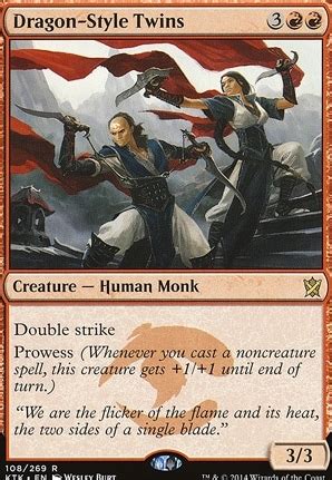 Dragon Style Twins Khans Of Tarkir Modern Card Kingdom