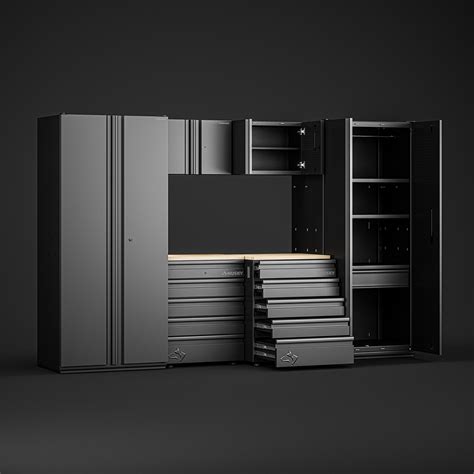 Husky’s Heavy-Duty Garage Cabinet Set on Behance