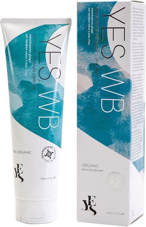 YES WB Organic Water Based Natural Personal Lubricant 150ml Amazon