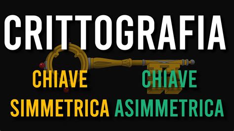 Crittografia A Chiave Simmetrica E Crittografia A Chiave Asimmetrica