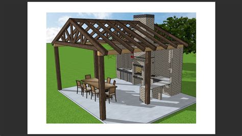 Мангальний комплекс № 50 з накриттям – Будуй-Сам
