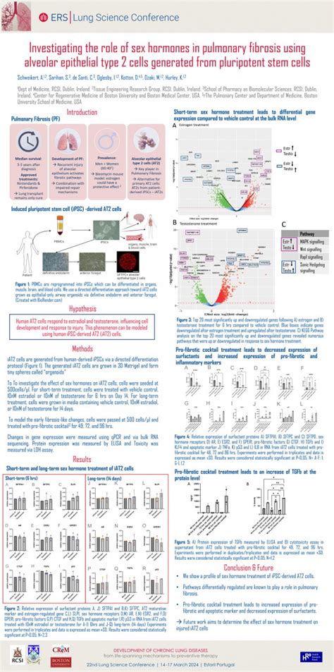 Investigating The Role Of Sex Hormones In Pulmonary Fibrosis Using Alveolar Epithelial Type 2