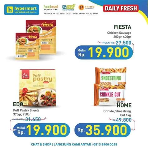 Katalog Promo Jsm Hypermart Hyper Diskon Weekend Periode April