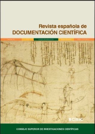 La Revista Espa Ola De Documentaci N Cient Fica Redc Publica Vol