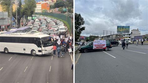 Bloqueo En Autopista M Xico Pachuca Qu Pas Y Cu Bloqueos