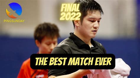 Men S Final Fan Zhendong Vs Lin Gaoyuan Youtube