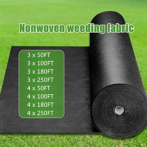 Nc Nonwoven Weed Barrier Landscape Ft X Ft Oz Heavy Duty